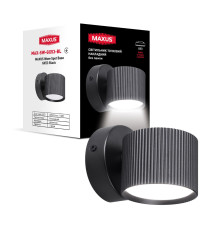Світильник точковий накладний поворотний без лампи MAXUS Wave Spot Base GX53 Black