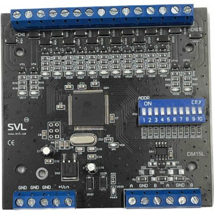 DM15L -15CH (DMX) декодер · SVL TM · 11243