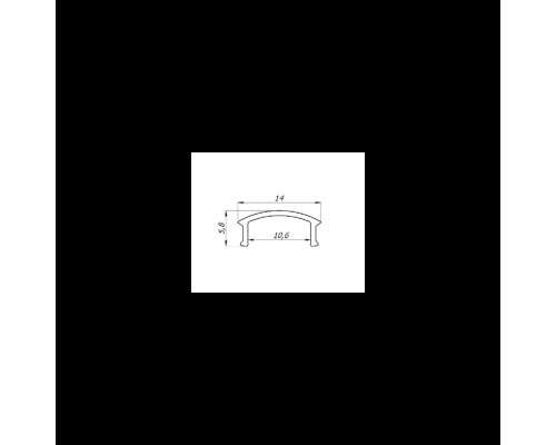 SVL_LRM -1м. рассеиватель ЛРМ (2м ламель)