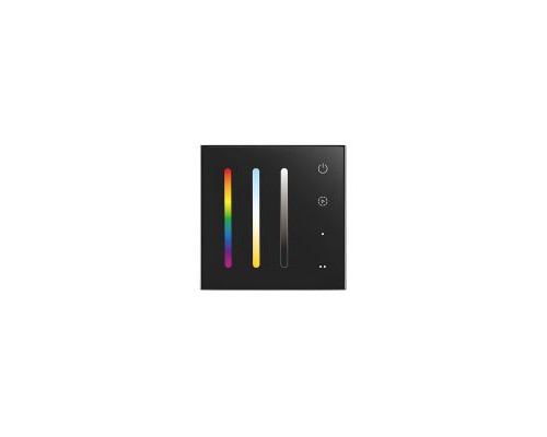 Панель встроенная T25-S /RGB+CCT, черный корпус/