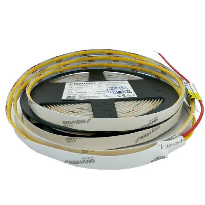 світлодіодна стрічка COB-560-IP20-WW/CWd-8-24 RM0821MC-L 2700K/6500K (3 кабеля) 7W/m · RISHANG · COB-560-IP20-WW-CWD-8-24-RM0821MC-L-2700K-6500K-3-KABELYA-7W-M