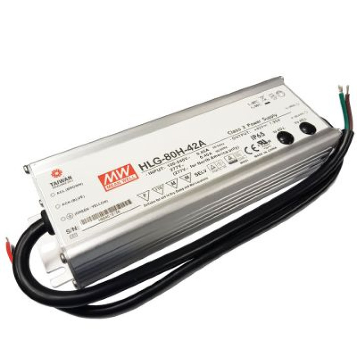 блок живлення MEAN WELL HLG-80H-42A · MEAN WELL · HLG-80H-42A