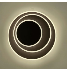 Стельовий або настінний світильник-трансформер на три кола 28 см