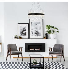 Розкішна люстра COLISEUM BLACK Ø 60 см