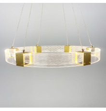 Люстра Round Dome у золотому каркасі