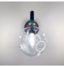 Бра з м'ятим плафоном у трьох кольорах