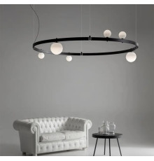 Підвісний світильник Karman Stant у чорному каркасі