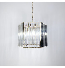 Кришталева люстра шестикутної форми