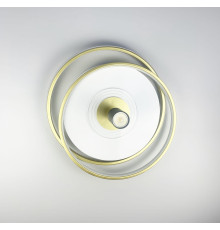 Стельова LED люстра круглої форми