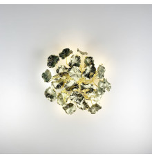 Флористична модель світильника з пелюстками у двох кольорах корпусу