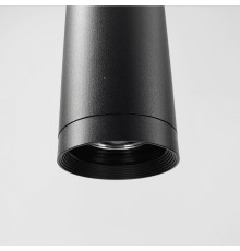 Підвісний світильник у чорному корпусі 34х7 см потужністю 15W