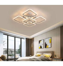 Світлодіодний світильник із RGB підсвіткою у хромованому корпусі