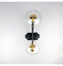 Дизайнерський настінний світильник з подвійним плафоном