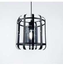 Підвісний світильник у стилі лофт з плафоном графіт або янтар