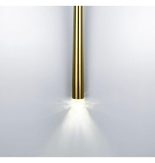 Дизайнерський настінний світильник в латунному каркасі