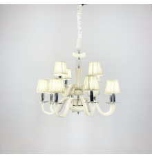 Класична люстра з екошкірою