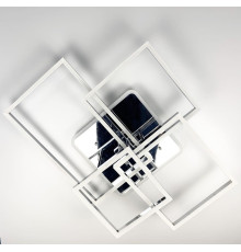 Світлодіодна люстра Venida у хромованому корпусі 80х70 см