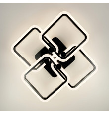 Світлодіона люстра на 4 ріжки квадратної форми