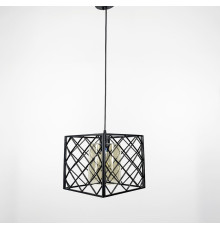 Світильник лофт у геометричному каркасі