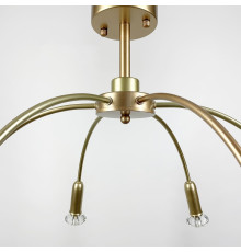 Люстра на 6 кришталевих ламп