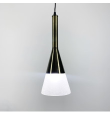 Світильник Loft в латунному каркасі