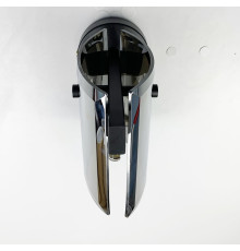 Бра в чорному каркасі та з чорними пластинами