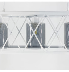 Світильник Loft на 4 лампи з скляними плафонами