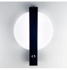 Дизайнерське бра з вимикачем в чорному корпусі