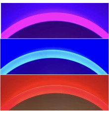 Стельова люстра LED WH з RGB підсвіткою