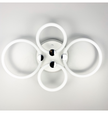 LED люстра з кільцями, що розсіює світло на 360°