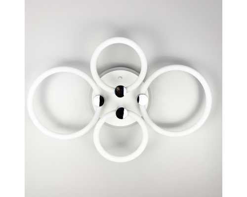 LED люстра з кільцями, що розсіює світло на 360°