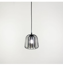 Підвісний світильник на 1 плафон графіт або янтар