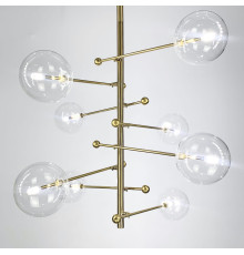 Стильна каскадна люстра на 6 або 8 плафонів
