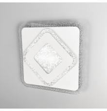 Стельовий або настінний світильник Ø 30 см з прозорим акрилом з бульбашками 