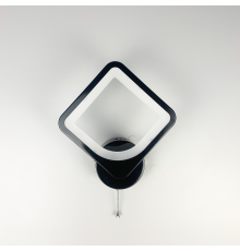 Мінімалістичнe бра LED у чорному корпусі