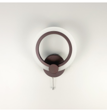 Світлодіодна модель бра в кольорі coffee