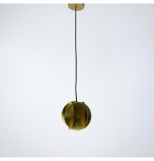 Незвичайний геометричний латунний світильник 15х15 см