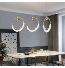 Дизайнерські підвіси з кришталевим камінням