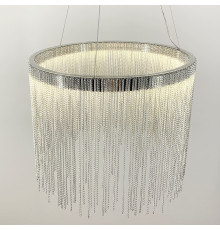 Підвісна люстра з ланцюжками Chrome Coins