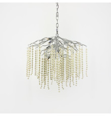 Чарівна люстра в хромі Pearl selection Ø 60 см