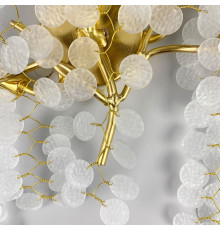 Бра в золоті з матовими монетками