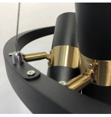 Сучасна модель світильника Spoor на тросах зі спотами