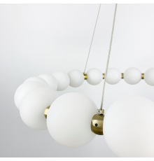 Дизайнерська люстра із серії Mysa Pearl 3500К 80 см