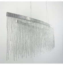 Cвітильник Chrome coins у видовженому корпусі