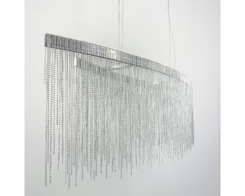 Cвітильник Chrome coins у видовженому корпусі