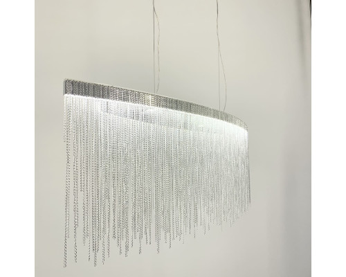 Cвітильник Chrome coins у видовженому корпусі