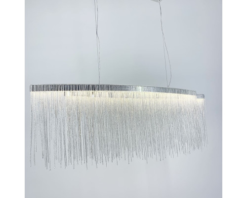 Cвітильник Chrome coins у видовженому корпусі