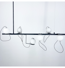 Видовжена люстра Hubble Bubble