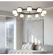 Люстра у формі кільця Hubble Bubble