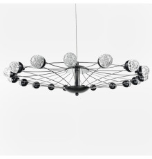 Люстра-колесо у стилі постмодерн на 18 плафонів Ø 60 см